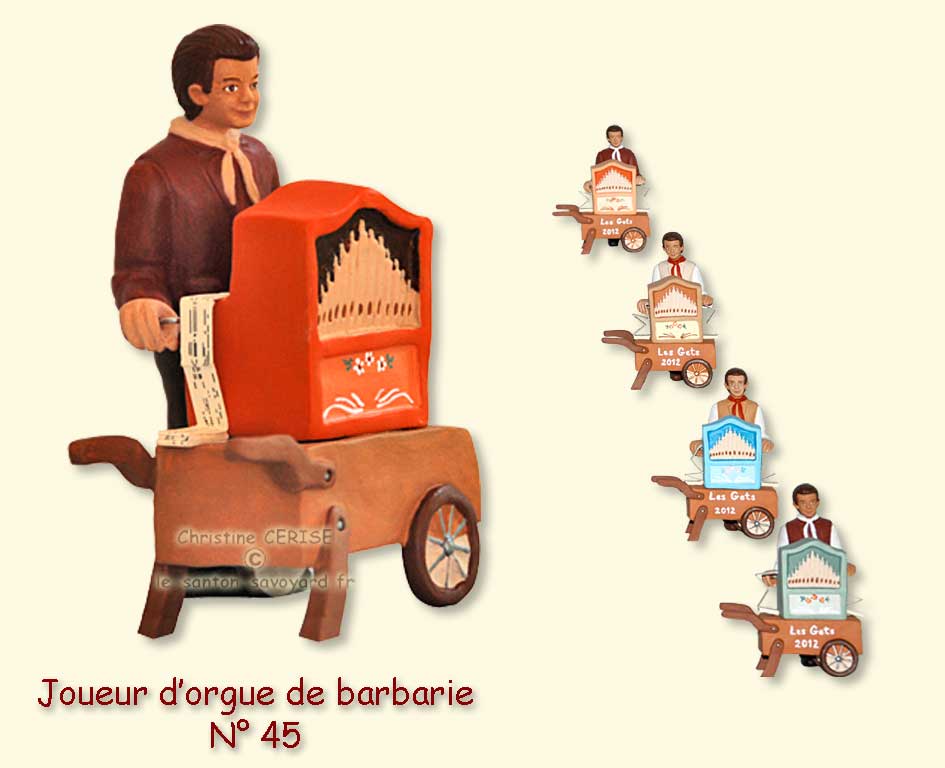 N°45 Joueur d'orgue de barbarie